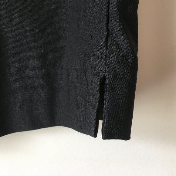 [Denver Hayes] Black False Pocket Dress Capris | 12 | Great - Picture 9 of 14